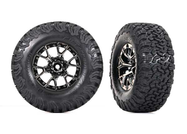 Rear BFG Tires Raptor R (Black Chrome)