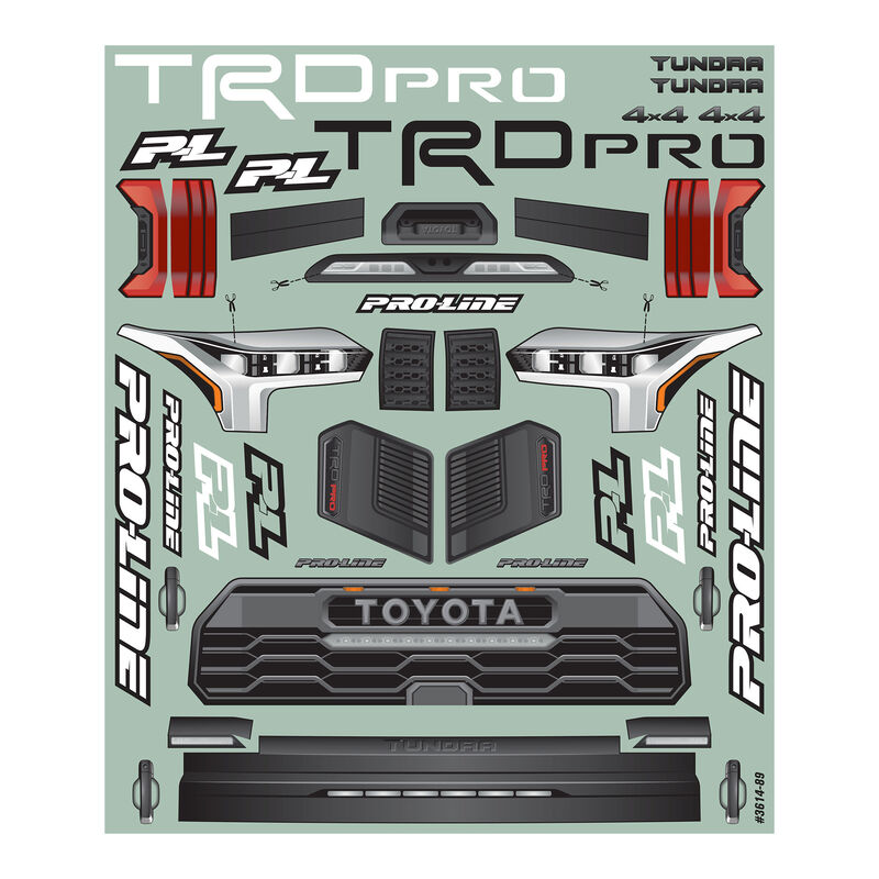 1/10 2023 Tundra TRD (Clear)