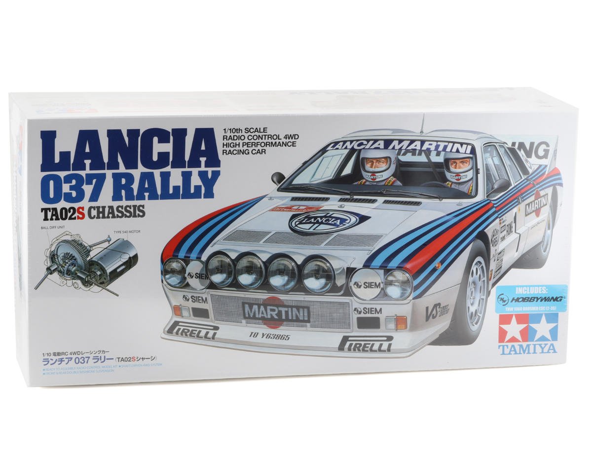1/10 Lancia 037 Rally Car Kit (TA-02S)