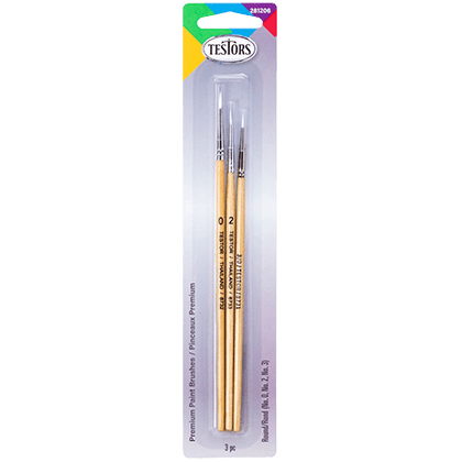 Premium Round Brushes (3pcs)