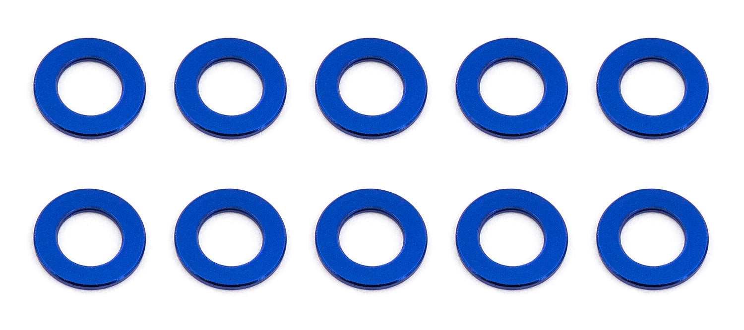 5.5x3.0mm Alum Ballstud Washers (Blue)
