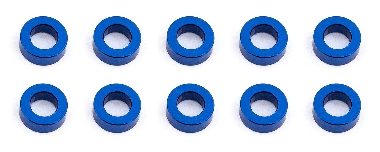 5.5x3.0mm Alum Ballstud Washers (Blue)