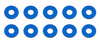 7.8x3.0mm Alum Bulkhead Washers (Blue)