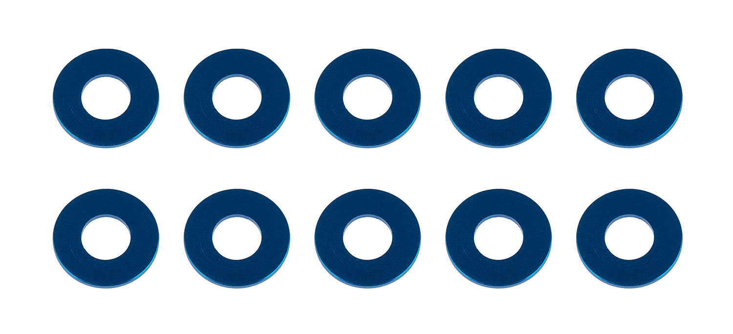 7.8x3.5mm Alum Washers (Blue)