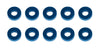 7.8x3.5mm Alum Washers (Blue)