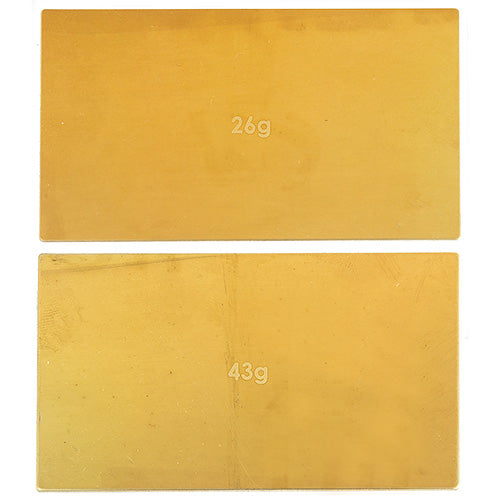 Brass Under Battery Weights (26g/43g)
