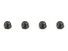3mm Nylon Nut (Black)