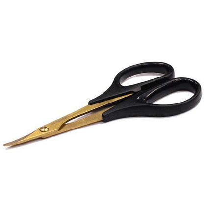 TiN Lexan Curved Scissors