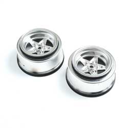 Rear Wheels (Satin Chrome)