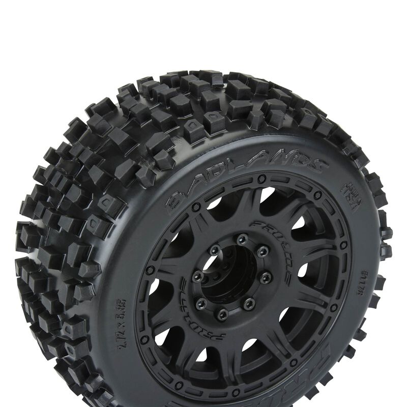 1/8 Badlands Mounted (Black)