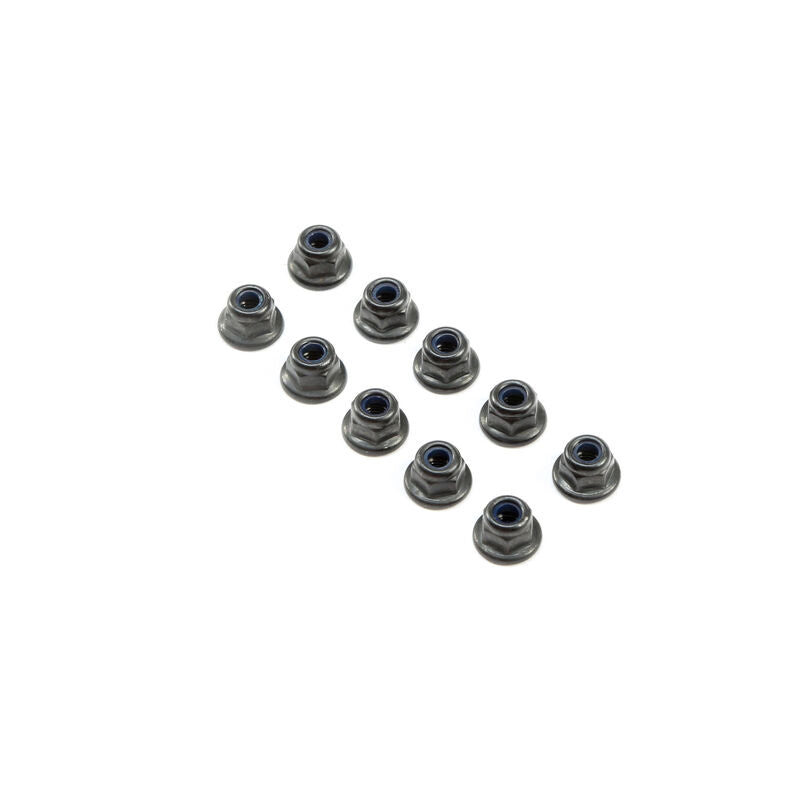 3mm Flanged Lock Nuts