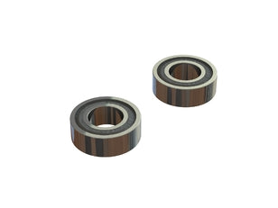 6x12x4mm Bearings (Black Seals)
