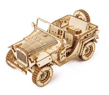 Scale Model Vehicles (Army 4x4 Field Car)