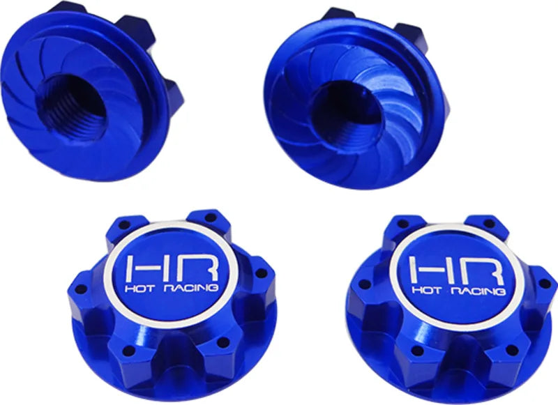 Alum 25mm Wheel Nuts (Serrated)