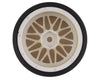 Spec D Drift Tires/LS Mesh Wheels (White/Gold)