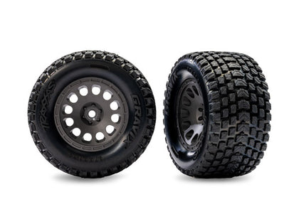 Gravix Tires/Charcoal Gray Wheels (Front)