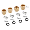 7mm Brass Wheel Hex Hub Extenders (TRX4M)