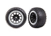 Alias Tires/Blck Satin Chrome Wheels (Rear)