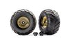 Rear Terra Groove Tires/Wheels