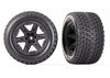 RXT black wheels, Gravix™ tires, foam inserts
