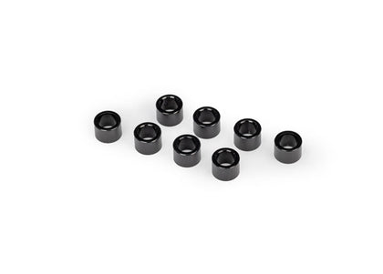 Alum Shock Cap Spacers (Black)