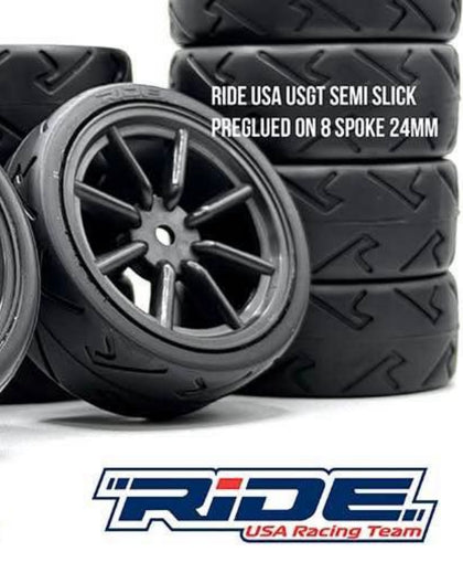24mm 8 Spoke USGT Tires