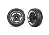 Response Tires/Black Chrome Wheels (Front)