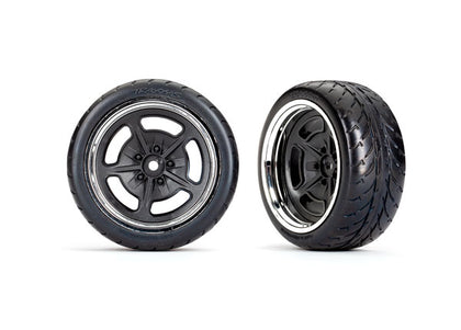 Response Tires/Black Chrome Wheels (Rear)