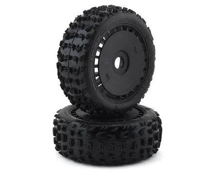 DBOOTS FRONT/REAR 3.3 PRE-MOUNTED TIRES