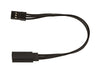 Black Servo Wire Ext (125mm)