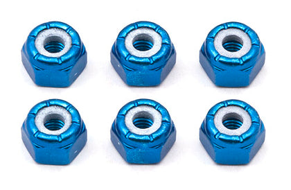 8-32 Blue Alu Locknuts