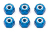 8-32 Blue Alu Locknuts