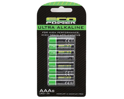 Ultra Alkaline AAA Batteries