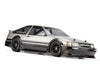 Toyota Corolla Levin AE86 225mm (Clear)