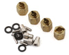 Brass Wheel Hex Adapters (Ascent-18)