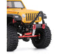 Alu Stinger Front Bumper Set w/LED Lights (Black) (SCX24 JLU/Deadbolt)