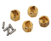 7mm Brass Wheel Hex Hub Extenders (TRX4M)