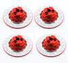 Aluminum Wheel Hub, Red, for Kyosho Fazer MK2