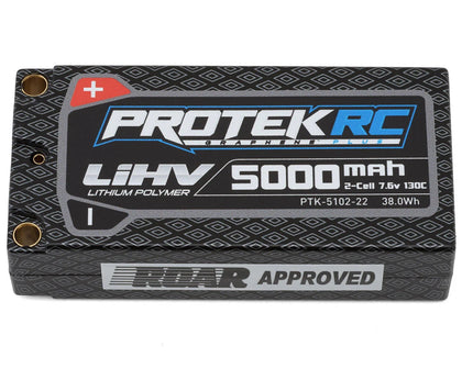 5000mAh 2S 130C Low IR HV Shorty LiPO