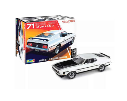 1/25 1971 Mustang Boss 351 Model Kit