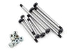Polished Steel Hinge Pin Set