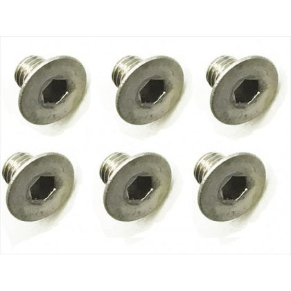 M4 Ti Hex Flat Head Screws
