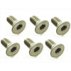 M4 Ti Hex Flat Head Screws
