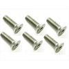 M4 Ti Hex Flat Head Screws