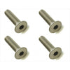 M4 Ti Hex Flat Head Screws