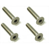 M4 Ti Hex Flat Head Screws