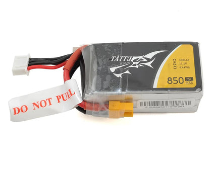 850mAh 3S 75C LiPO (XT-30)