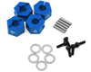 Treal Hobby Aluminum Clamping Wheel Hex Hubs for Traxxas® Mini Maxx/Mini XRT® (Black) (12mm)