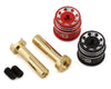 Heatsink Bullet Plug Grips w/4mm Bullets (Black/Red)