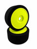 1/8 Buggy Foam Tires Yellow Wheel (XX Pink)